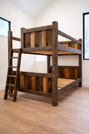 Handcrafted Mountain Dreams Solid Wood Bunk Bed