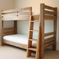 Rustic Solid Wood Bunk Bed | Handcrafted TimberNest – Uinta Rustics