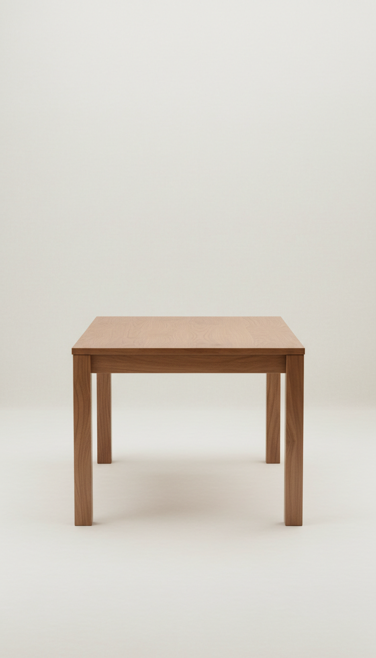 Natural Walnut Dining Table