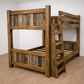 Handcrafted Mountain Dreams Solid Wood Bunk Bed