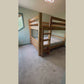 Rustic Solid Wood Bunk Bed | Handcrafted TimberNest – Uinta Rustics