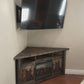 Cozy Up with Our Barnwood Fireplace Console - A Rustic Must-Have!